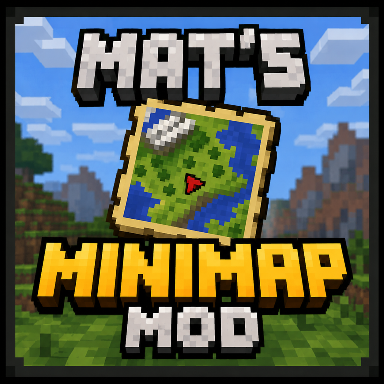 Mat's Minimap Minecraft mod